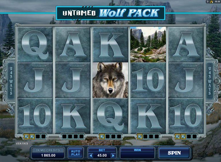Untamed Wolf Pack slot